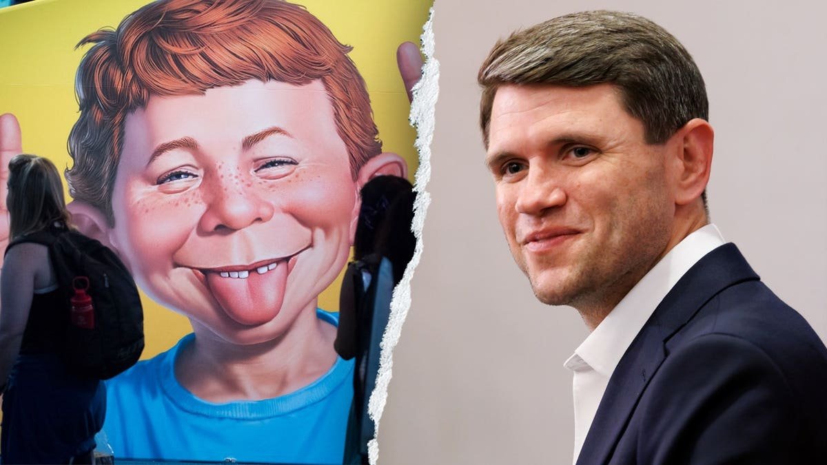 Alfred E. Neuman and James Talarico