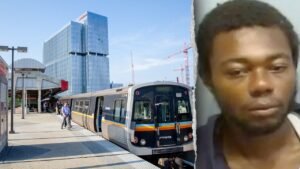 Atlanta train passenger stabbed about 20 times after maniac allegedly slit her throat in random attack