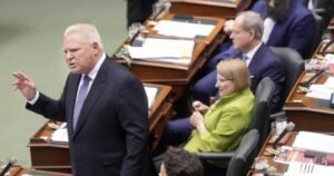 Opponents focus on Ford’s question period attendance as legislature rises for summer