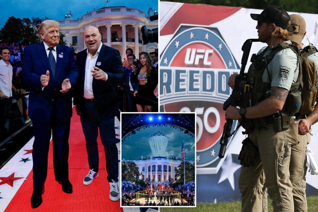 FBI arrests 5 people in connection with drone attack plot against White House UFC Freedom 250 event FBI arrests 5 people in connection with drone attack plot against White House UFC Freedom 250 event