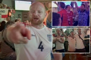 English bargoers swarm local pubs for World Cup party after victory over Panama