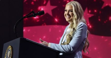 Erika Kirk Responds to Heckler During Turning Point USA Conference: ‘I Pray That You Find’ Happiness Erika Kirk Responds to Heckler During Turning Point USA Conference: ‘I Pray That You Find’ Happiness