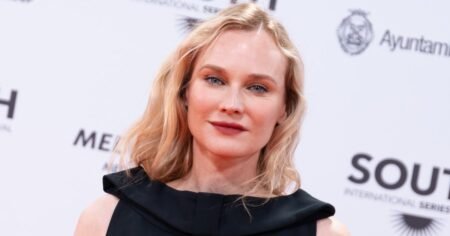 Forget Bulky Sneakers! Diane Kruger Is Wearing These Comfortable Slip-On Vans Instead