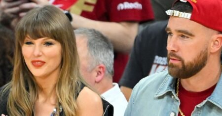 Taylor Swift Supports Fiance Travis Kelce at Tight End University Kickoff Party in Nashville