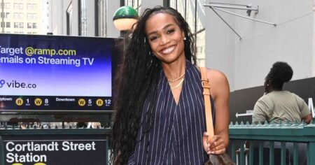 Rachel Lindsay Just Wore the Relaxed Jeans Trend Every Stylish New Yorker Loves Rachel Lindsay Just Wore the Relaxed Jeans Trend Every Stylish New Yorker Loves