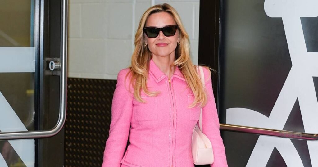 Channel Reese Witherspoon’s ‘Legally Blonde’ Style in This Pink Tweed Jacket