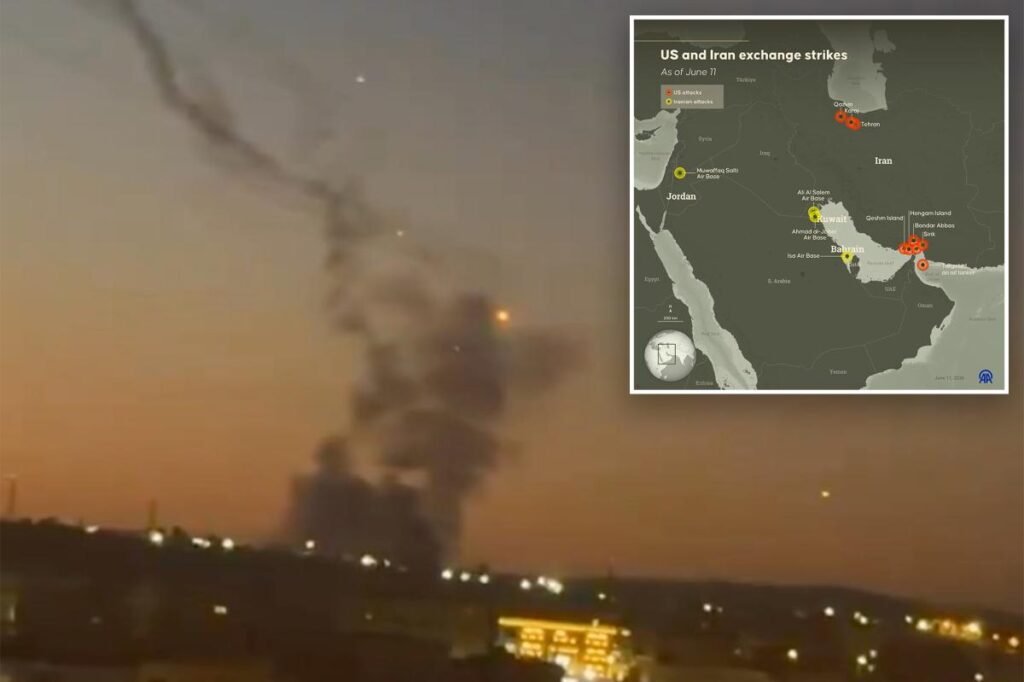 Iran targets Gulf nations with missiles after Trump claimed Tehran asked him to stop US airstrikes Iran targets Gulf nations with missiles after Trump claimed Tehran asked him to stop US airstrikes