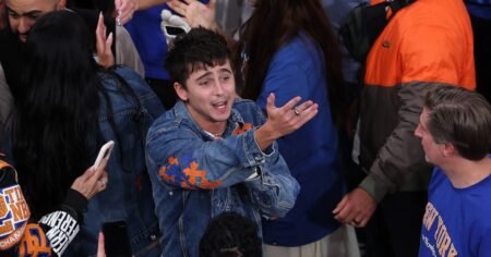 Knicks Superfan Timothee Chalamet and Kylie Jenner Pack on PDA at Game 4 of 2026 NBA Finals Knicks Superfan Timothee Chalamet and Kylie Jenner Pack on PDA at Game 4 of 2026 NBA Finals