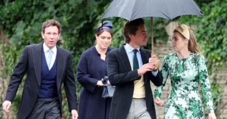 Princesses Beatrice and Eugenie Make Rare Appearance at Peter Phillips’ Wedding After Andrew Scandal Princesses Beatrice and Eugenie Make Rare Appearance at Peter Phillips’ Wedding After Andrew Scandal