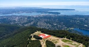 Grouse Mountain unveils giant Canadian flag as FIFA World Cup set to begin Grouse Mountain unveils giant Canadian flag as FIFA World Cup set to begin
