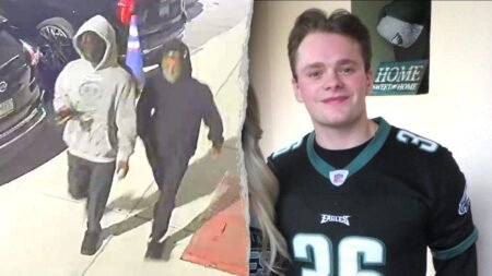 WATCH: Philadelphia police release new video of two suspects in Penn State student’s fatal robbery WATCH: Philadelphia police release new video of two suspects in Penn State student’s fatal robbery