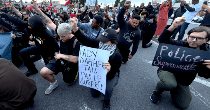 Montreal North residents demand action over alleged racist conduct by police Montreal North residents demand action over alleged racist conduct by police