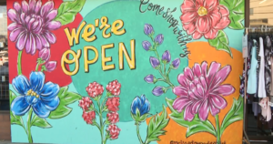 Kelowna business turns crash damage into colourful community artwork