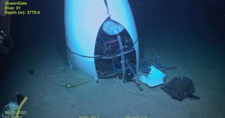 Titan submersible implosion report coming this week, TSB says Titan submersible implosion report coming this week, TSB says