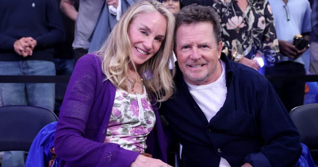 Michael J. Fox Makes Rare Appearance With Wife Tracy Pollan at Game 4 of 2026 NBA Finals Michael J. Fox Makes Rare Appearance With Wife Tracy Pollan at Game 4 of 2026 NBA Finals