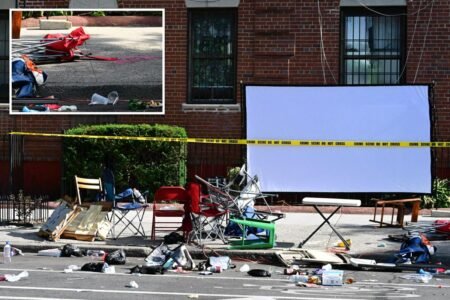 NYC dad shot to death at Knicks block party just minutes after team’s historic victory NYC dad shot to death at Knicks block party just minutes after team’s historic victory
