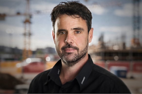 Former CFMEU boss Joe Myles.