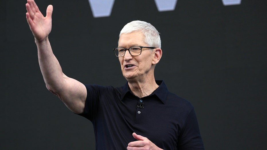 Tim Cook, chief executive officer of Apple Inc.,