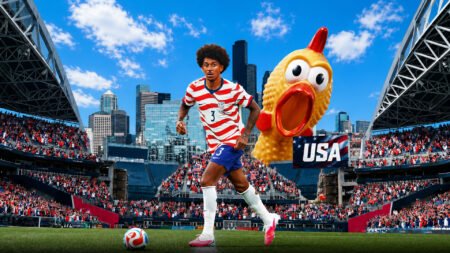 Fowl Play: Chris Richards’ Lucky Rubber Chicken Joins USA On World Cup Tour Fowl Play: Chris Richards’ Lucky Rubber Chicken Joins USA On World Cup Tour