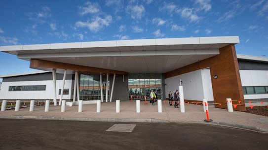 Ravenhall Prison just before its opening in 2017.