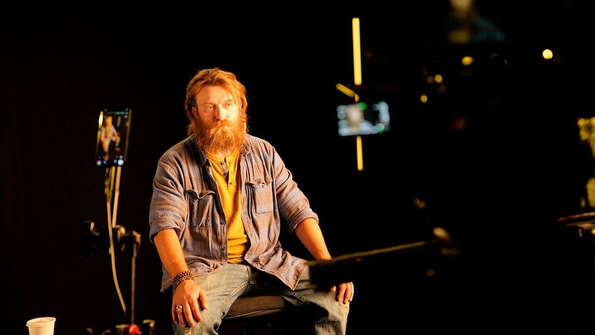 Billy Spickerman speaking during an interview.