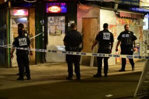 Two men fatally shot outside NYC subway station Two men fatally shot outside NYC subway station