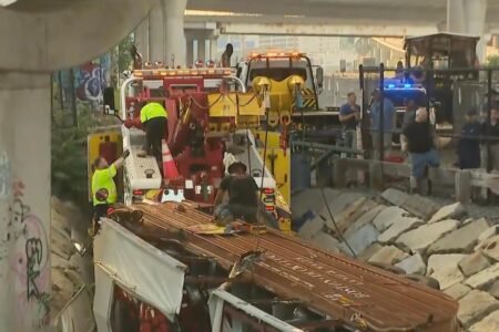 6 injured as Boston duck boat tips over near Cambridge ramp