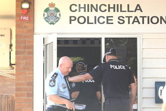 The invoice for $100 million was sent to the Chinchilla police station.