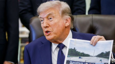 Trump says vandals used chemicals to damage newly renovated reflecting pool near Lincoln Memorial Trump says vandals used chemicals to damage newly renovated reflecting pool near Lincoln Memorial