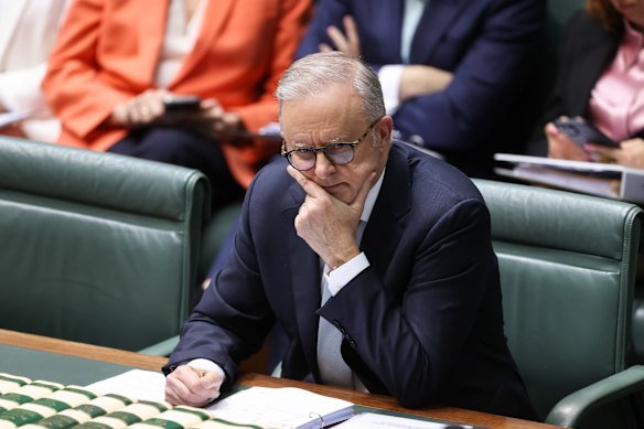  Prime Minister Anthony Albanese is copping it from both sides.