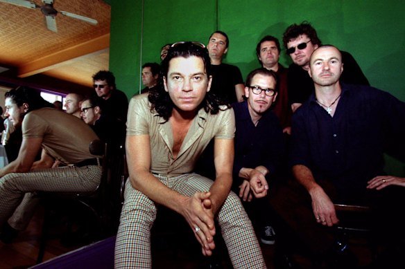 INXS near the end of their Michael Hutchence years.