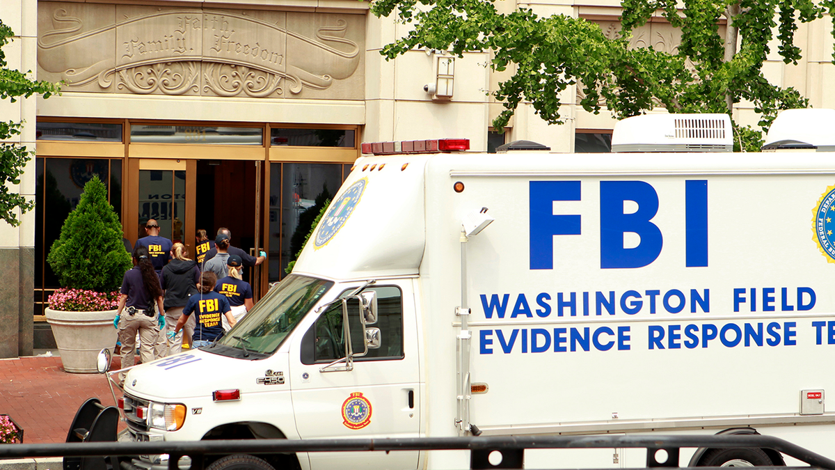 FBI personnel entering Family Research Council office in Washington
