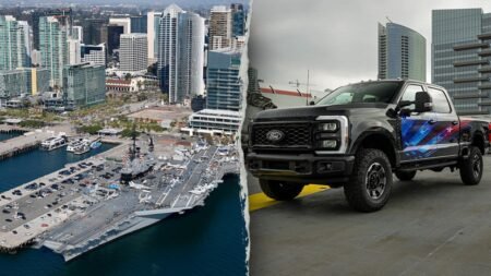 Ford and NASCAR team up for military tribute during America’s 250th anniversary year
