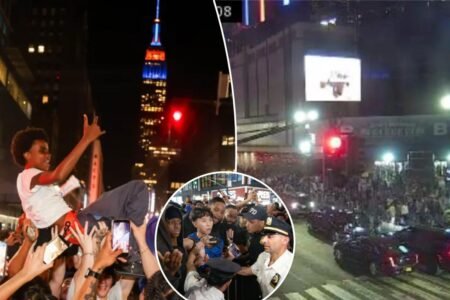 Exclusive | Knicks fan uses traffic cameras to document elation, chaos outside MSG during Finals Exclusive | Knicks fan uses traffic cameras to document elation, chaos outside MSG during Finals