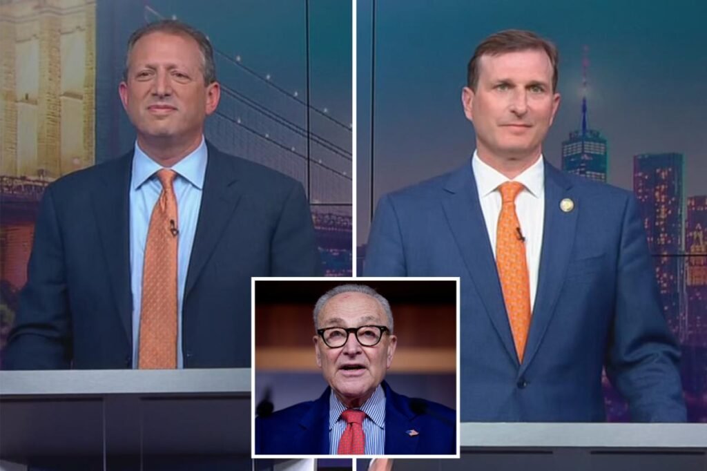 Sen. Chuck Schumer thrown under the bus during House debate between Dan Goldman and Brad Lander Sen. Chuck Schumer thrown under the bus during House debate between Dan Goldman and Brad Lander