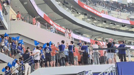 Reporter’s Notebook: A Lone Star Samurai Blue experiencing a World Cup match in Dallas Reporter’s Notebook: A Lone Star Samurai Blue experiencing a World Cup match in Dallas