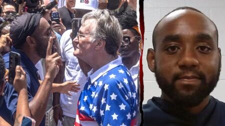 Man in viral Karmelo Anthony courthouse confrontation arrested at murder trial Man in viral Karmelo Anthony courthouse confrontation arrested at murder trial