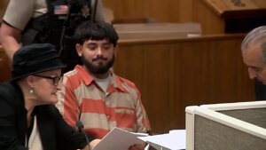 Illegal immigrant flashes courtroom grin after allegedly killing baby, mother and grandmother Illegal immigrant flashes courtroom grin after allegedly killing baby, mother and grandmother