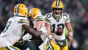 Jordan Love says he was ‘shocked’ by Josh Jacobs’ arrest on domestic violence charges during OTAs Jordan Love says he was ‘shocked’ by Josh Jacobs’ arrest on domestic violence charges during OTAs