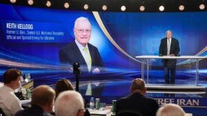 Keith Kellogg tells Iranian dissidents the ‘window is open’ to force regime change in Tehran
