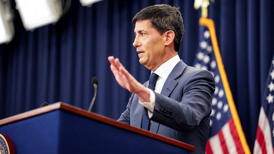 Federal Reserve Chairman Kevin Warsh at a press conference.