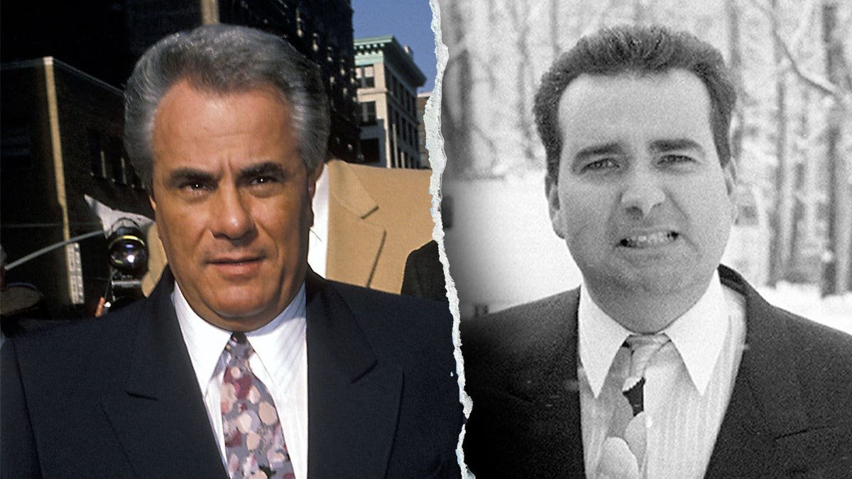 John Gotti is pictured next to Lewis Kasman.