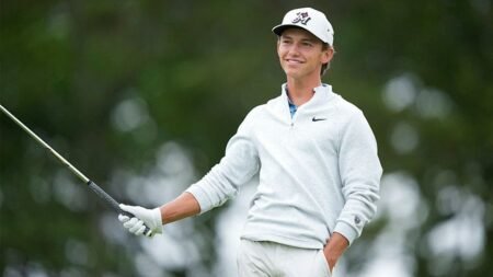 Teenage golfer Miles Russell delivers his dad an all-time Father’s Day experience during US Open final round Teenage golfer Miles Russell delivers his dad an all-time Father’s Day experience during US Open final round