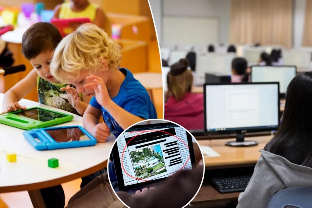 Parents disturbed by kids’ out-of-control screentime at school, spent web surfing and playing poker-like game: ‘Electronic fentanyl’