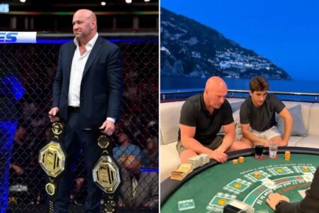 How UFC’s Dana White went from two-time college dropout to the White House lawn: ‘Dangerous gambler’
