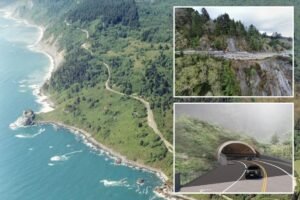 Fixing former California wagon trail could cost taxpayers billions and destroy ancient redwoods Fixing former California wagon trail could cost taxpayers billions and destroy ancient redwoods