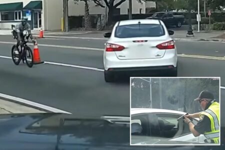 Suspected Florida drunk driver plows through IRONMAN race course in wild police chase: ‘He’s going to kill someone’ Suspected Florida drunk driver plows through IRONMAN race course in wild police chase: ‘He’s going to kill someone’