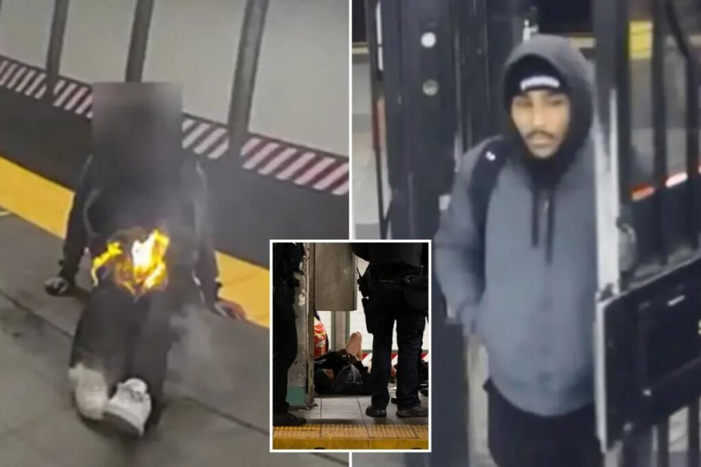 NYC teen arsonist sentenced to 5 years in prison for setting sleeping homeless man on fire on subway NYC teen arsonist sentenced to 5 years in prison for setting sleeping homeless man on fire on subway
