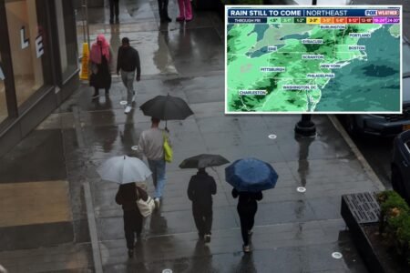 Millions across the Northeast to get drenched with severe rain following extreme heat wave
