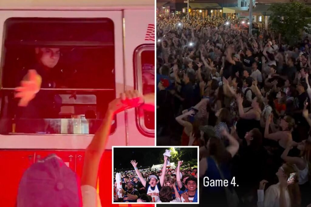 NYC was absolutely electric after Knicks’ historic NBA Finals comeback against the Spurs NYC was absolutely electric after Knicks’ historic NBA Finals comeback against the Spurs